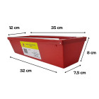 BANDEJA PLASTICA GESSO E DRYWALL SINOS