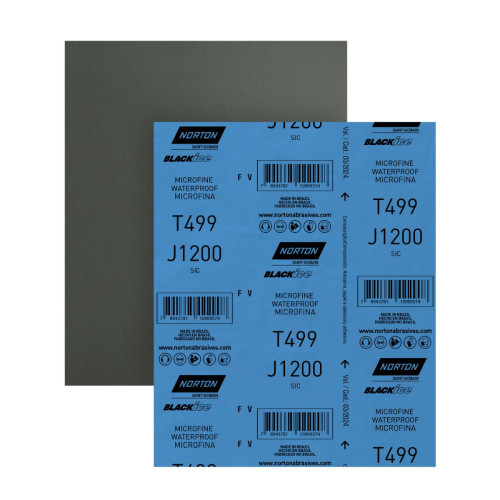LIXA AGUA BLACK ICE MICROFINA T-499 FOLHA GR 1500