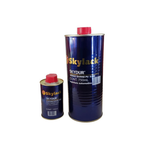 VERNIZ PU BICOMPONENTE 5.000 SKYLACK 900 ML C/ CAT.