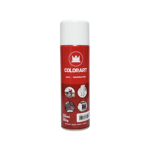 Spray Colorart Alta Temperatura Branco 300 Ml