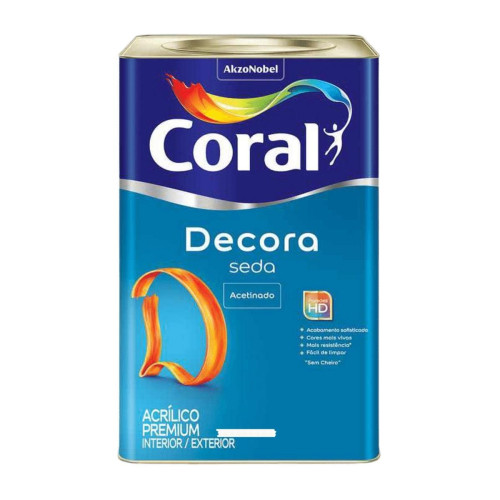 DECORA SEDA ACETINADO BRANCO CORAL 18 LTS