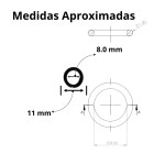 VEDACAO DE BORRACHA DA VALV DE AR 724 PIST PINTURA BC75