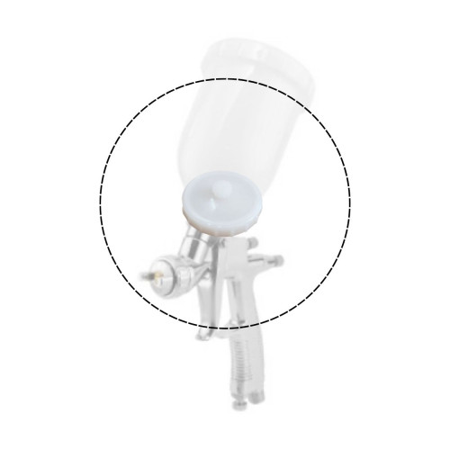 CONJ TAMPA DA CANECA PLASTICA 767 PIST PINTURA BC 77 / MS32 / MS31 / MS30