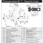 PARAFUSO DA GAXETA 785 PIST PINTURA BC 77