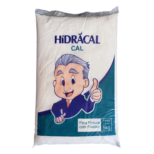 Cal Para Pintura Hidracal C/ Fixador 5 Kg