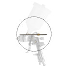 AGULHA PARA BICO 1,7 MM 741 PIST PINTURA BC 75