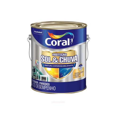 PROTECAO SOL E CHUVA IMPERMEABILIZANTE BRANCO 3.6 LTS