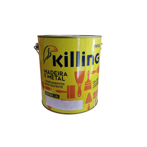 Kisacril Fundo Para Madeira Branco Fosco 3.6 Lts