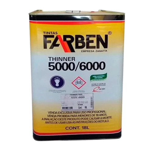 THINNER 5000 FARBEN 18 LTS