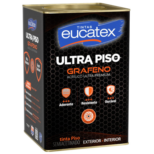 TINTA ULTRA PISO GRAFENO EUCATEX VERDE 18 LT