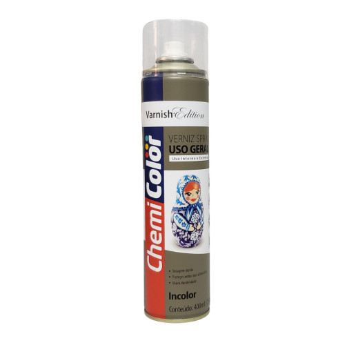 Spray Chemicolor Uso Geral Verniz 400 Ml