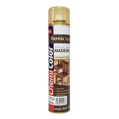 Spray Chemicolor Verniz Madeira Imbuia 400 Ml