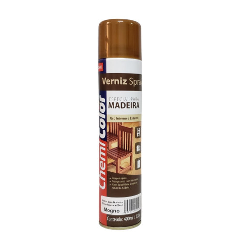 SPRAY CHEMICOLOR VERNIZ MADEIRA MOGNO 400 ML
