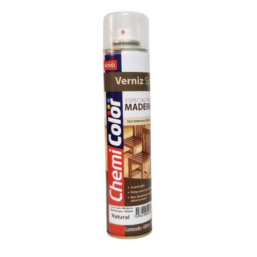 Spray Chemicolor Verniz Madeira Natural 400 Ml