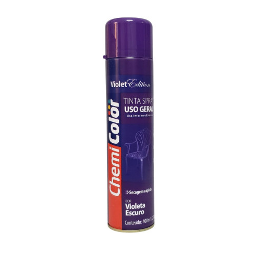 Spray Chemicolor Uso Geral Violeta Escuro 400 Ml