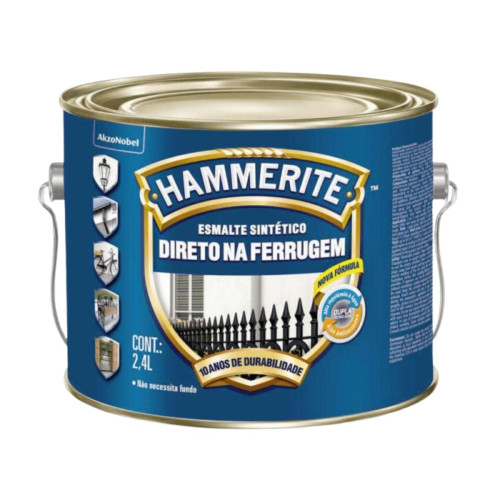 HAMMERITE BRILHANTE PRETO 2.4 LT