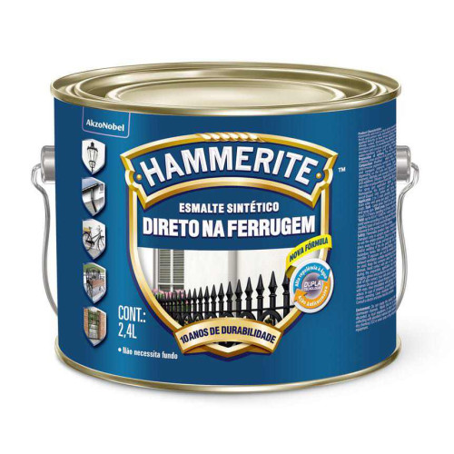 HAMMERITE BRILHANTE CINZA 2,4 LTS
