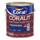 Esmalte Coralit Ultra Resistencia Brilhante Marrom 3,6 Lts