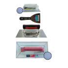 KIT ACO TEXTURAS RISCADA GRAFIATO CRISTAL ARENITO
