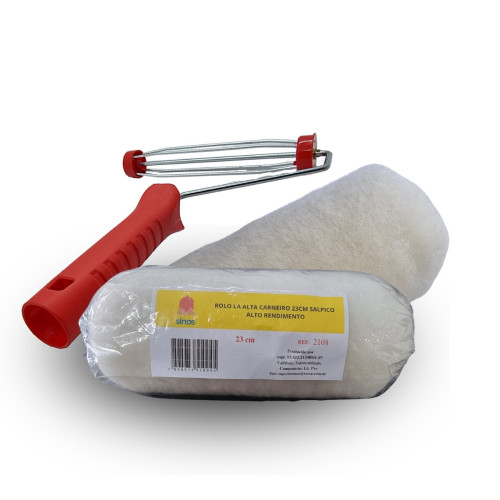 ROLO LA ALTA CARNEIRO 23CM ALTO RENDIMENTO C/GARFO REFORCADO