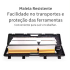 CONJUNTO PROFISSIONAL DE DESEMPENADEIRA EM AÇO INOX SINOS