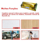 LIXADOR MANUAL C/ PRESILHA MEDIO 18.6 X 9 CM SINOS