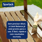 Kit Cetol Stain Balance Natural 3,6l Sparlack Bandeja Pincel