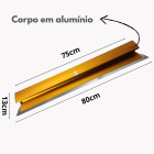 DESEMPENADEIRA EM ACO INOX PROFISSIONAL 80CM SINOS