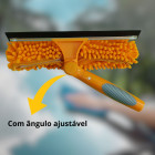 RODO LIMPA VIDROS JANELA E PLACA SOLAR COM MOP SINOS