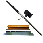 DESEMPENADEIRA EM ACO INOX 50CM E EXTENSOR COM SUPORTE SINOS