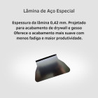 ESPATULA DESEMPENADEIRA EFEITO MARMORE E CIMENTO QUEIMADO